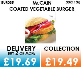 Mccain vegetable burgers