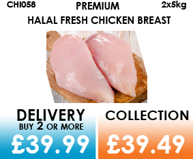 Fresh halal Chicken Breast