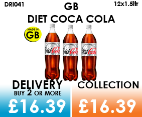 gb diet coca cola 1.5 litre bottles