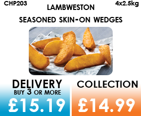 Lamb Weston Skin-on Wedges
